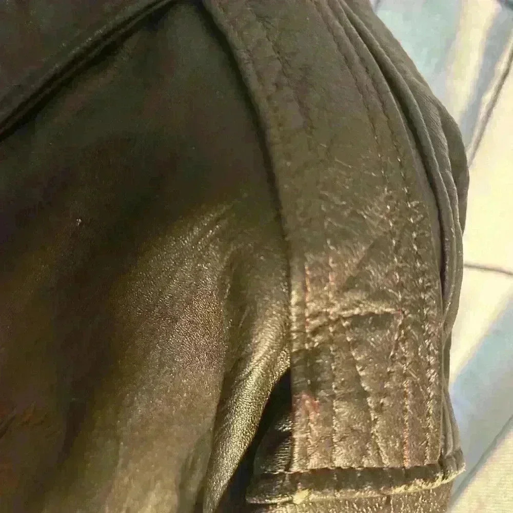 Vintage Winston Leather Bomber Jacket - Picture 7 of 16